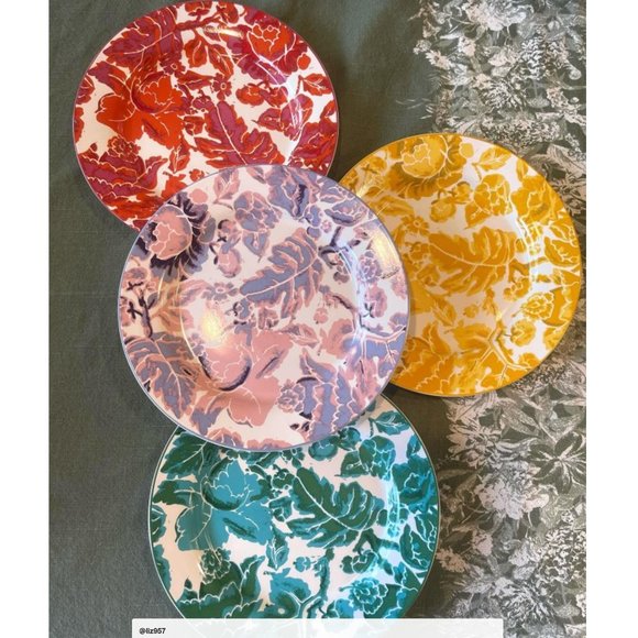 Diane Von Furstenberg Floral Toile 4pc Salad Plate Set - DVF for Target - Picture 5 of 7